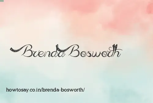 Brenda Bosworth