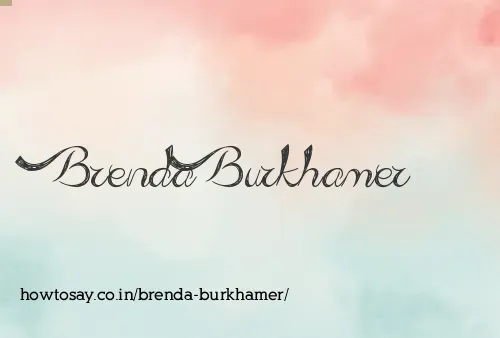 Brenda Burkhamer