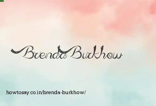 Brenda Burkhow