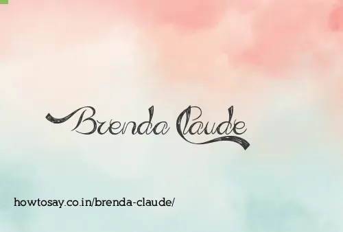 Brenda Claude