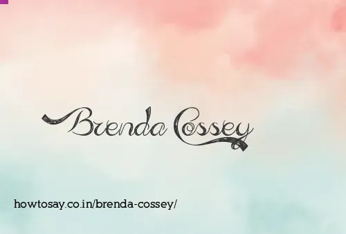 Brenda Cossey