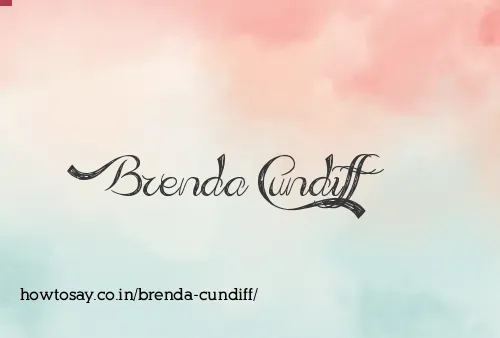 Brenda Cundiff