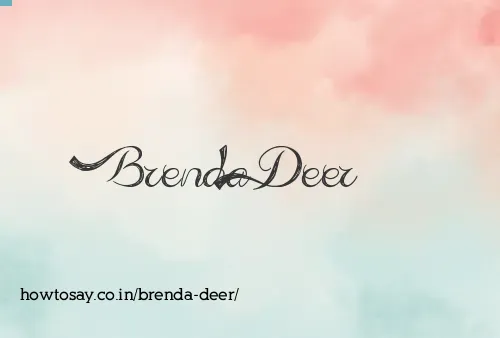 Brenda Deer