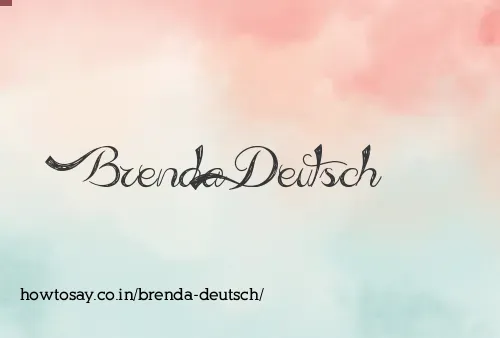 Brenda Deutsch