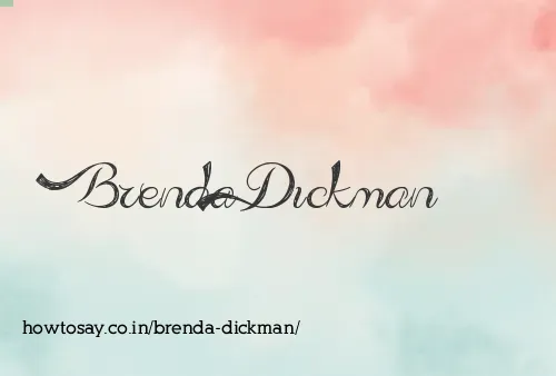 Brenda Dickman