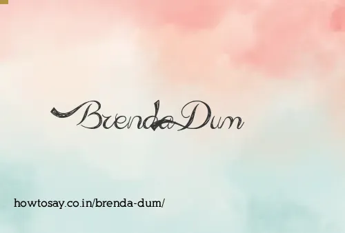 Brenda Dum