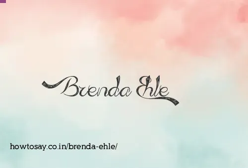Brenda Ehle