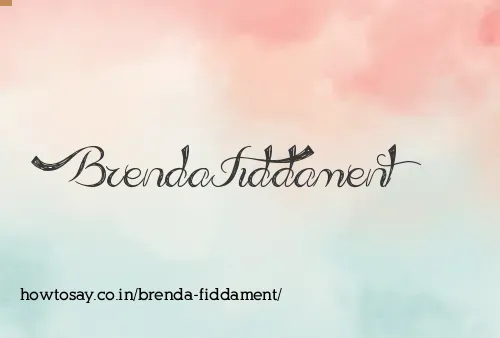 Brenda Fiddament