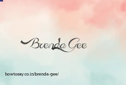 Brenda Gee