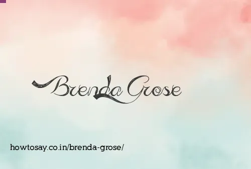 Brenda Grose