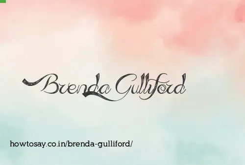 Brenda Gulliford