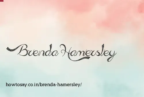 Brenda Hamersley