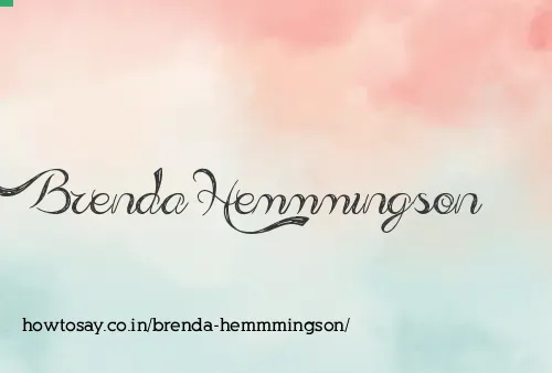 Brenda Hemmmingson