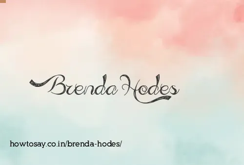 Brenda Hodes