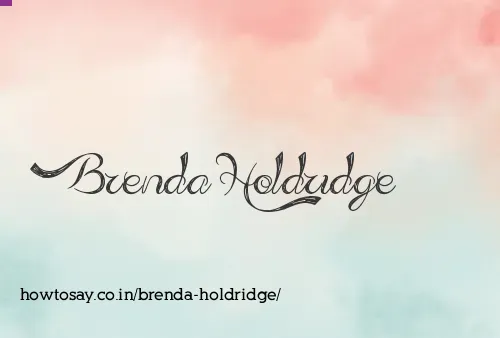 Brenda Holdridge