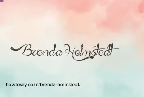 Brenda Holmstedt