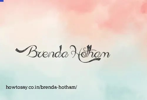 Brenda Hotham