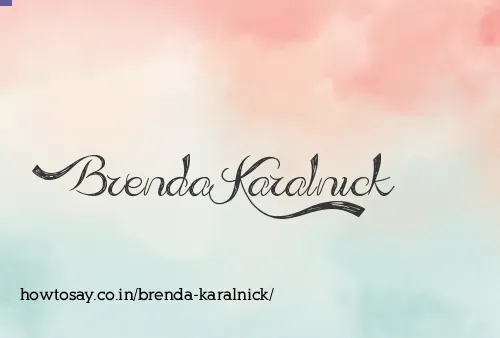 Brenda Karalnick