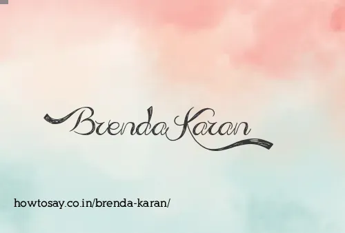 Brenda Karan