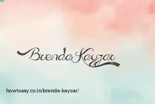 Brenda Kayzar