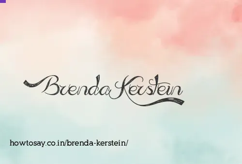 Brenda Kerstein