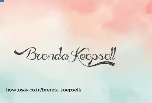 Brenda Koepsell