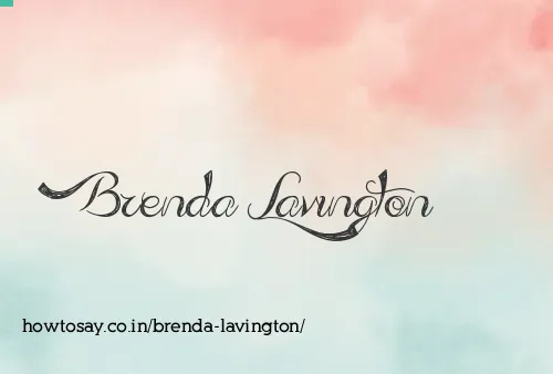 Brenda Lavington