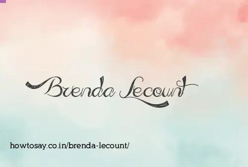 Brenda Lecount