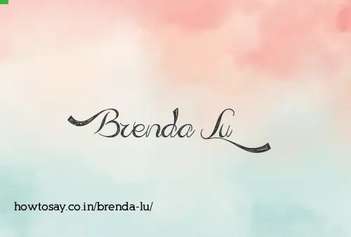 Brenda Lu