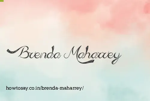Brenda Maharrey