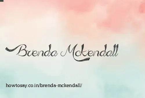 Brenda Mckendall