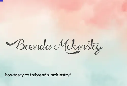 Brenda Mckinstry