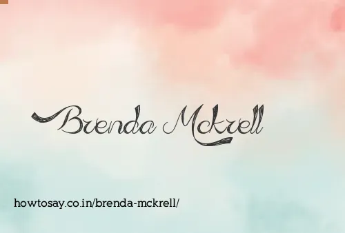Brenda Mckrell