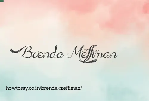 Brenda Meffiman