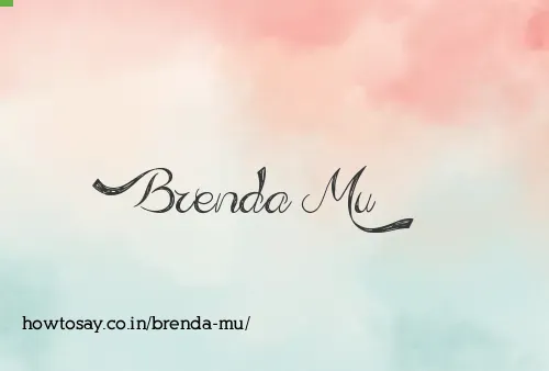 Brenda Mu