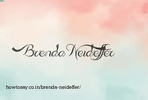 Brenda Neideffer
