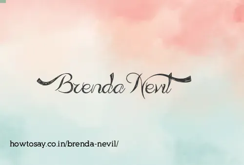 Brenda Nevil