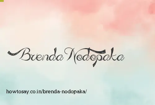 Brenda Nodopaka