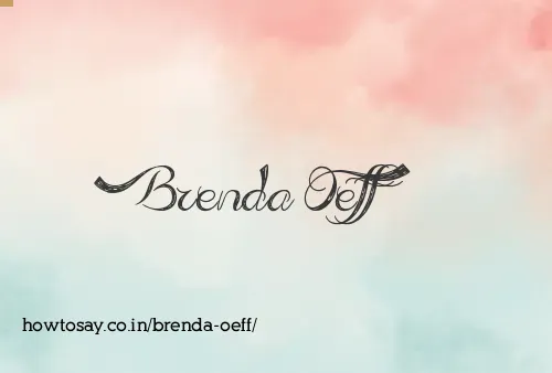 Brenda Oeff