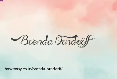 Brenda Orndorff