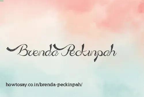 Brenda Peckinpah