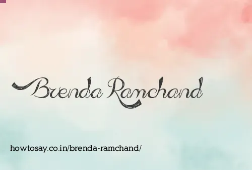 Brenda Ramchand