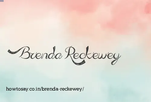 Brenda Reckewey