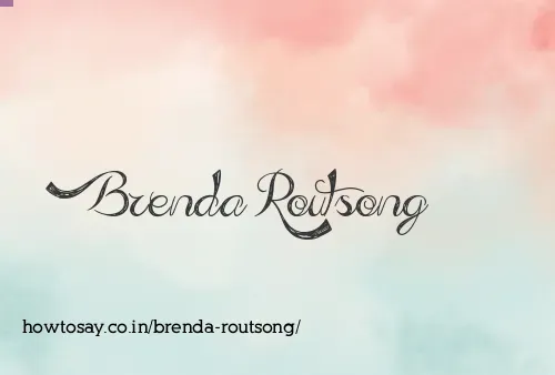 Brenda Routsong
