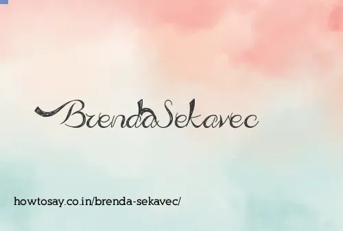 Brenda Sekavec