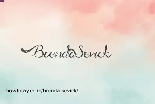 Brenda Sevick