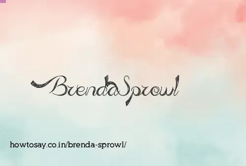Brenda Sprowl