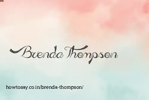 Brenda Thompson