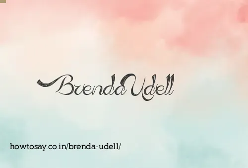 Brenda Udell