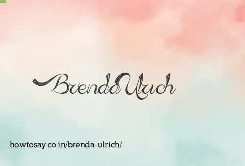 Brenda Ulrich